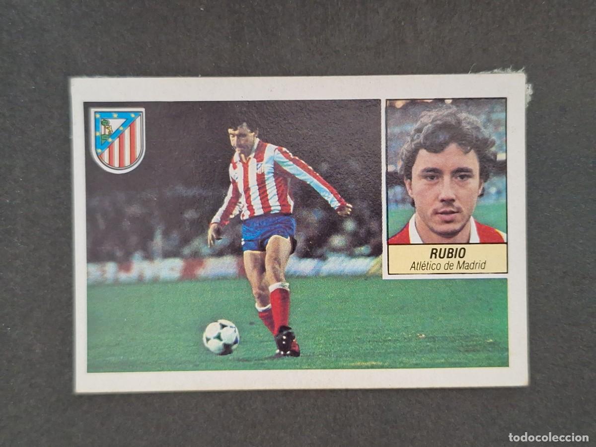Cromos de f&uacute;tbol: L5 RUBIO ATLETICO DE MADRID LIGA ESTE 1984 1985 84 85 DESPEGADO RECUPERADO