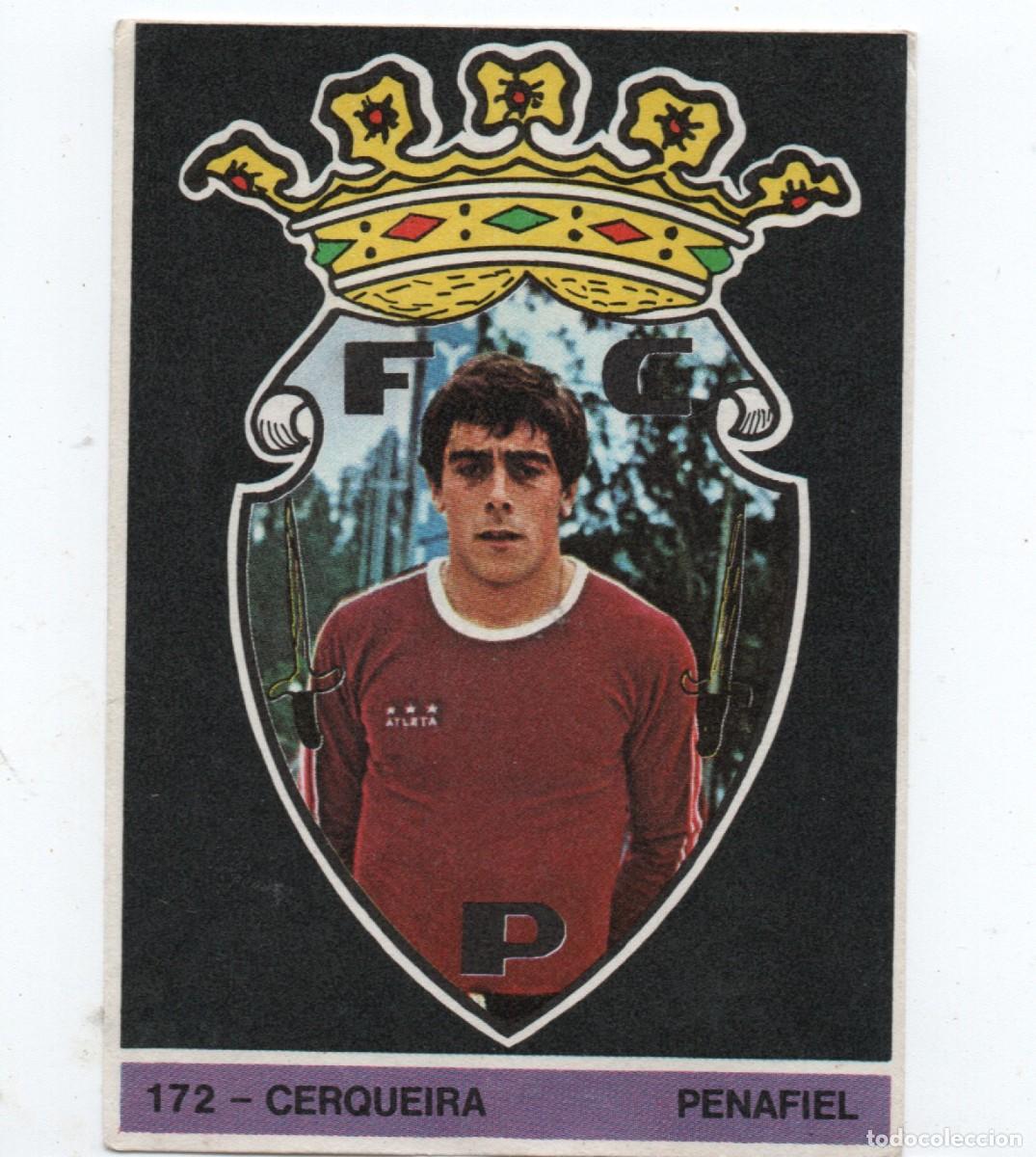 Cromos de f&uacute;tbol: PORTUGAL CROMO ANTIGO #172 - CERQUEIRA PENAFIEL, COLADO
