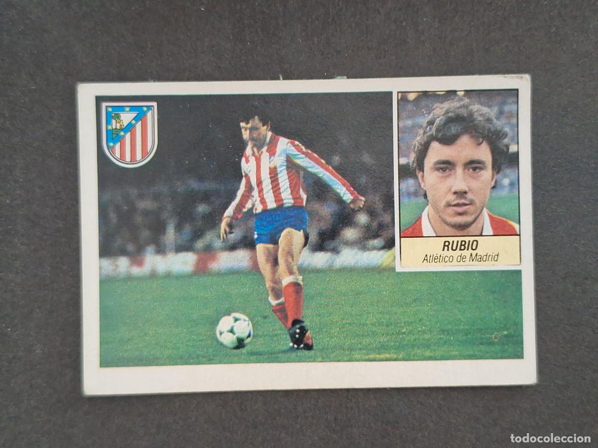 Cromos de f&uacute;tbol: L5 RUBIO ATLETICO DE MADRID LIGA ESTE 1984 1985 84 85 DESPEGADO RECUPERADO