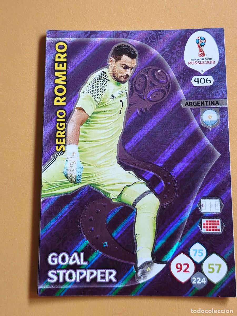 Football Stickers: romero, rusia 2018 fifa world cup goal stopper