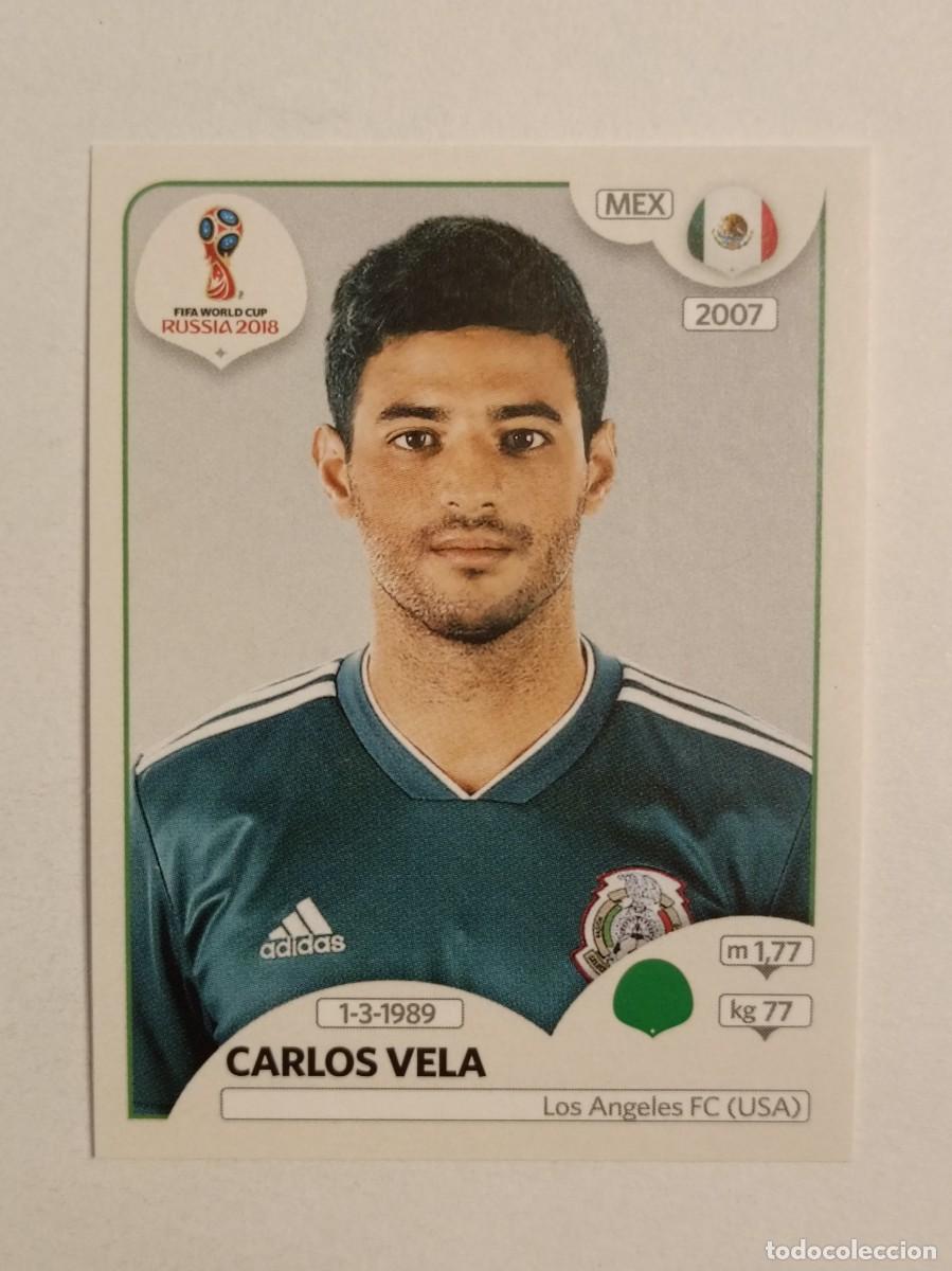 Cromos de f&uacute;tbol: #460 VELA (MEXICO) MUNDIAL RUSIA 2018 PANINI VERSION ROSA