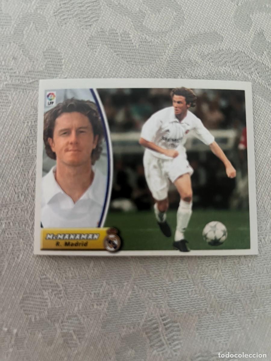 Cromos de f&uacute;tbol: MCMANAMAN BAJA REAL MADRID BAJA SIN PEGAR LIGA ESTE 2003/04