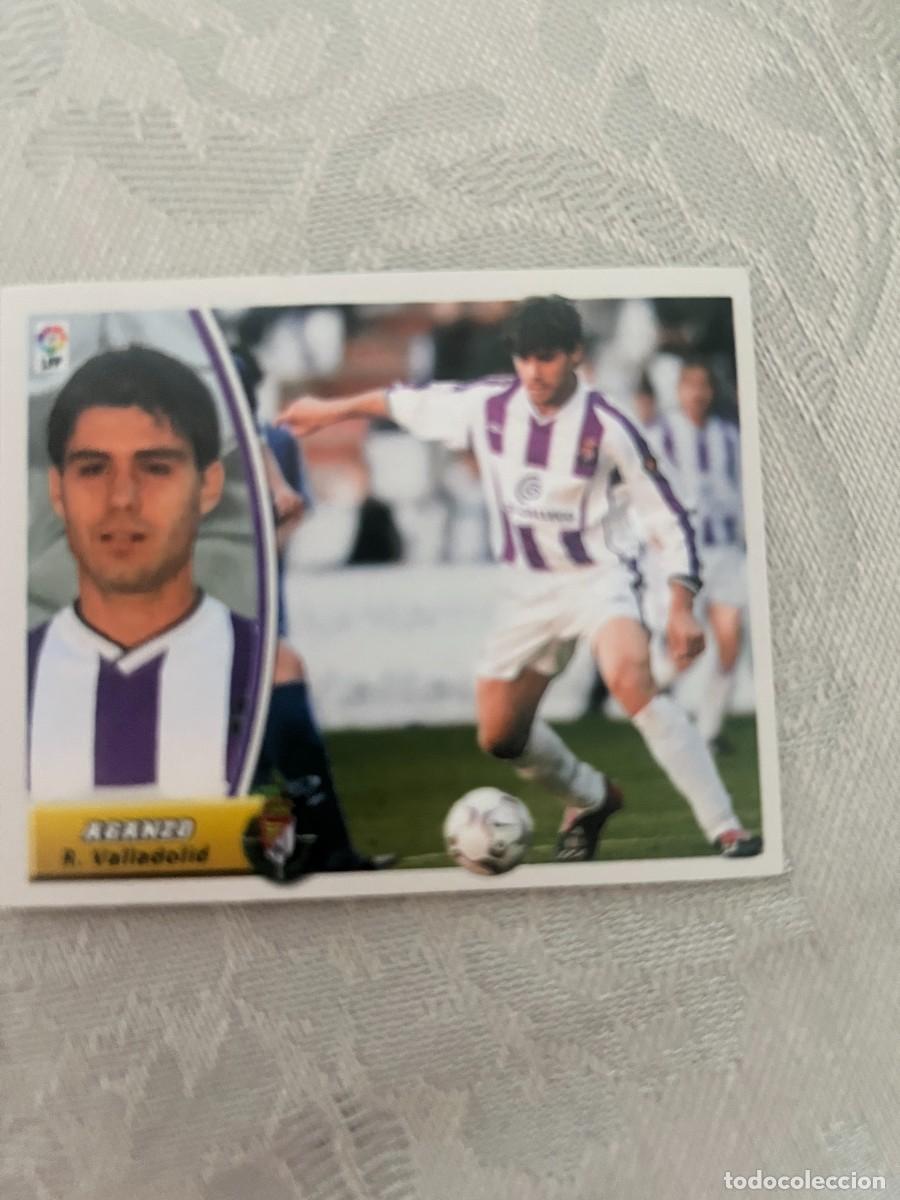 Cromos de f&uacute;tbol: AGANZO VALLADOLID BAJA SIN PEGAR LIGA ESTE 2003/04