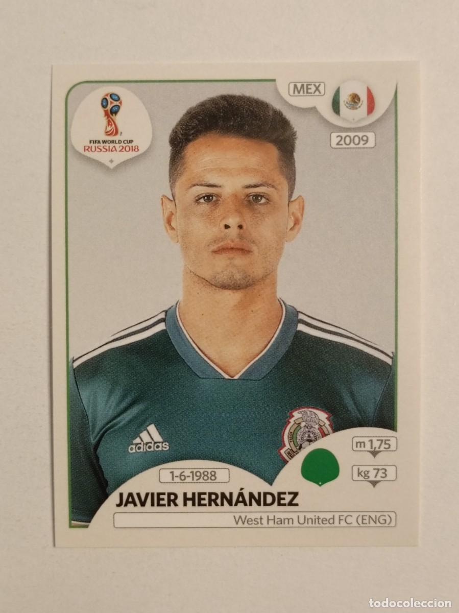 Cromos de f&uacute;tbol: #458 HERNANDEZ (MEXICO) MUNDIAL RUSIA 2018 PANINI VERSION ROSA