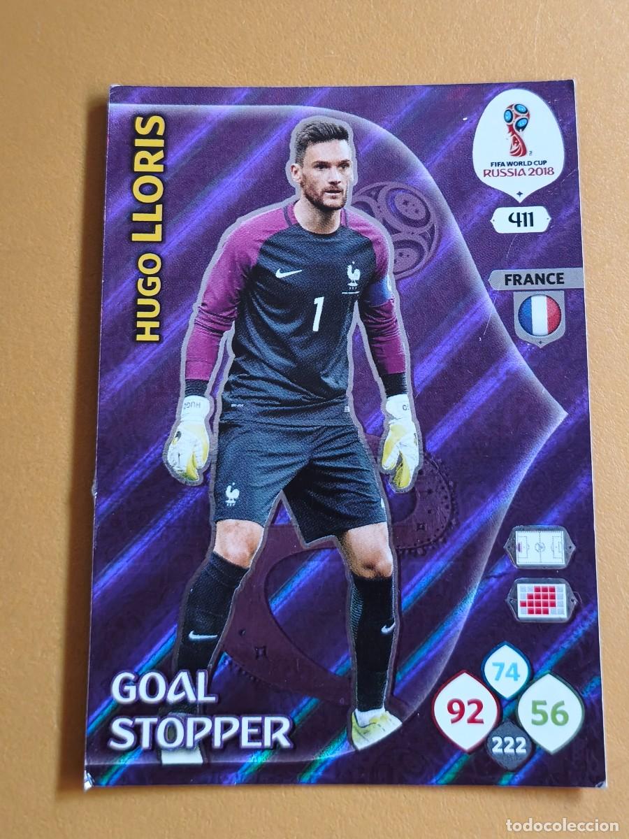 Fu&szlig;ball-Sticker: lloris, rusia 2018 fifa world cup goal stopper