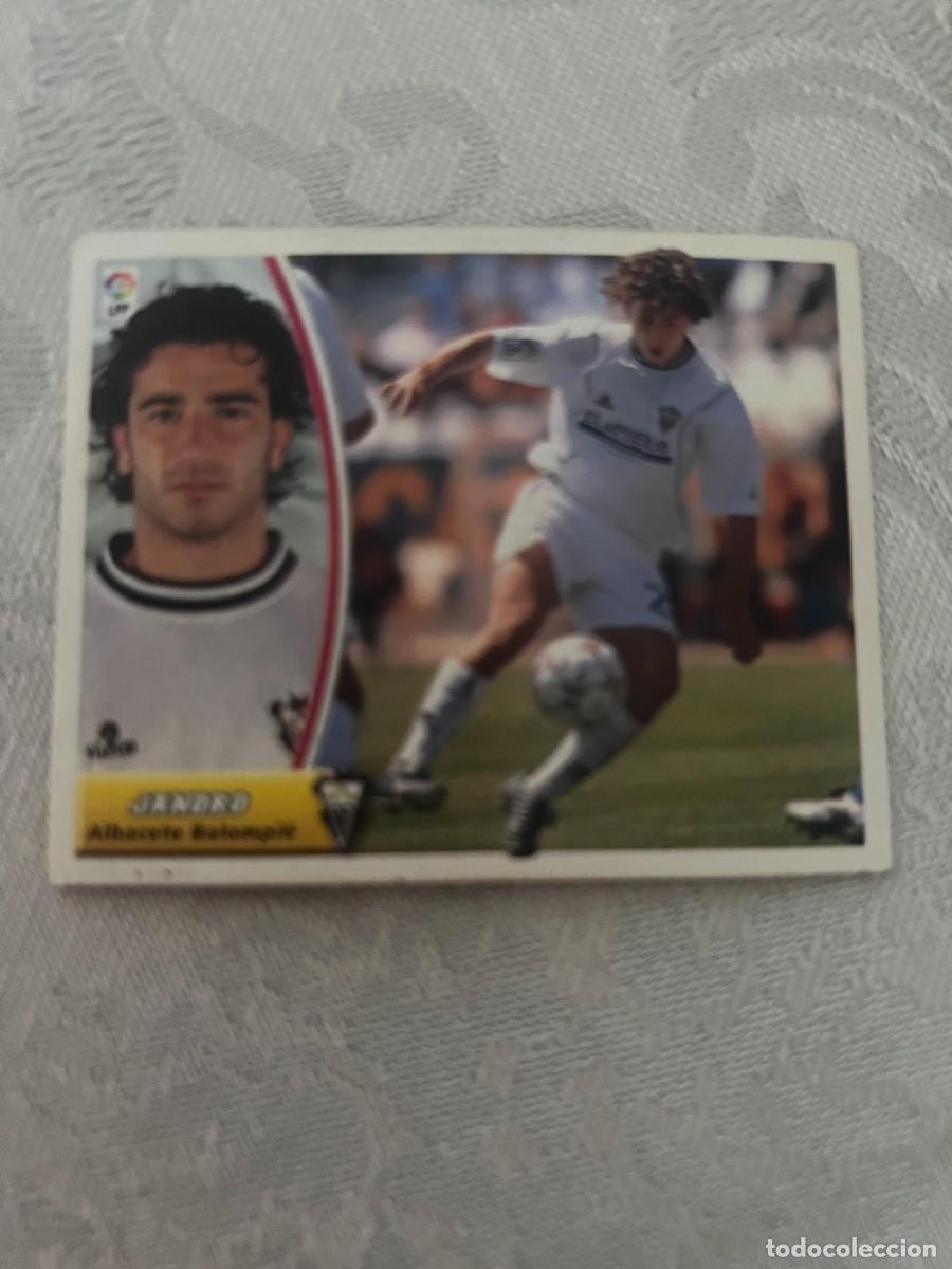 Cromos de f&uacute;tbol: JANDRO ALBACETE BAJA SIN PEGAR LIGA ESTE 2003/04