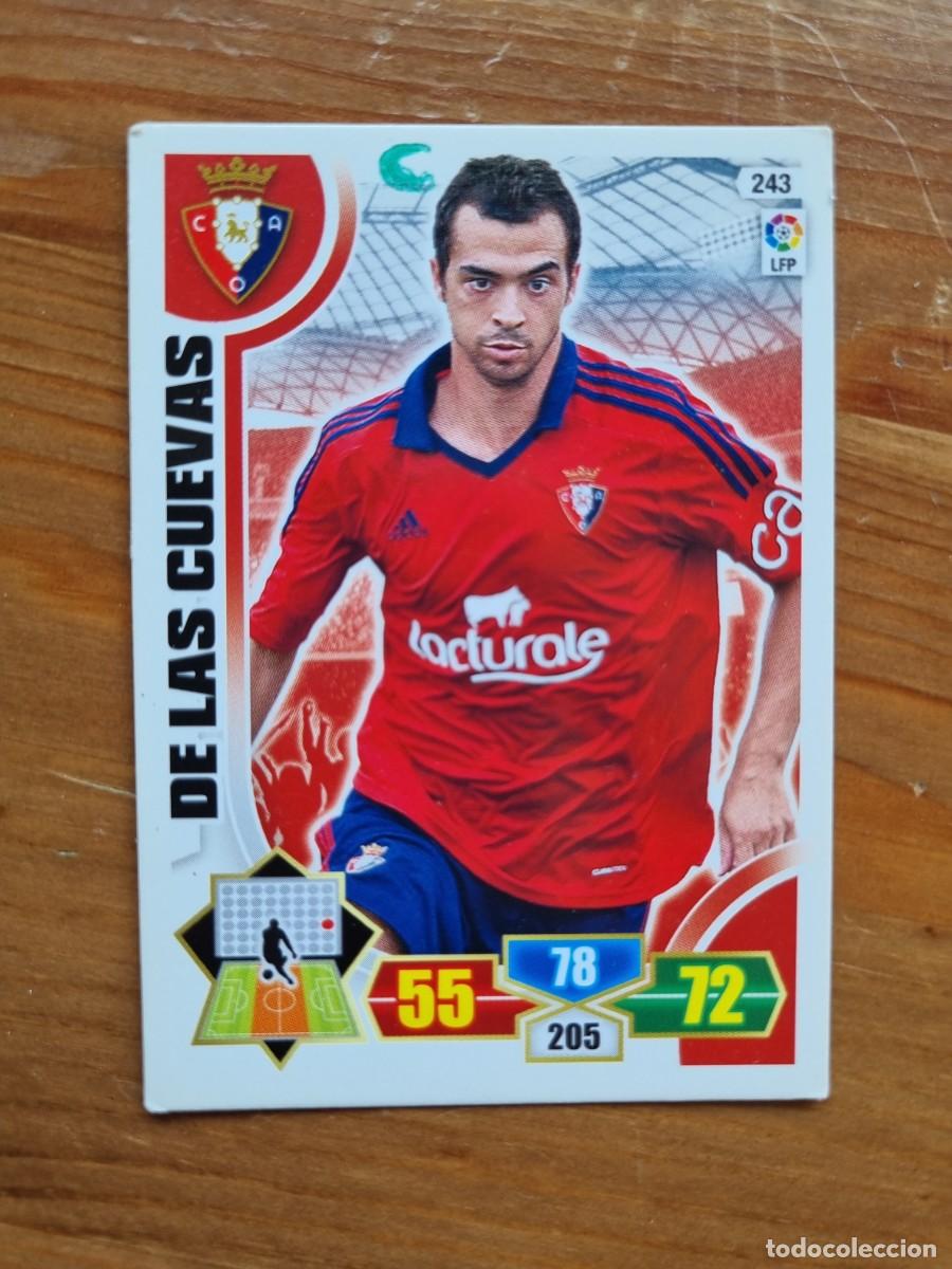 Cromos de f&uacute;tbol: 243 DE LAS CUEVAS (CA Osasuna). Liga 2013 2014 13 14 Adrenalyn XL