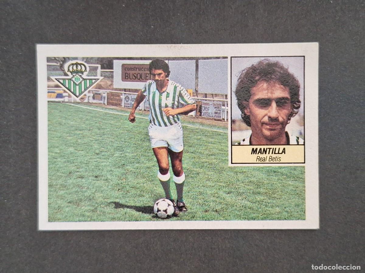 Cromos de f&uacute;tbol: L5 MANTILLA REAL BETIS BALOMPIE LIGA ESTE 1984 1985 84 85 DESPEGADO RECUPERADO