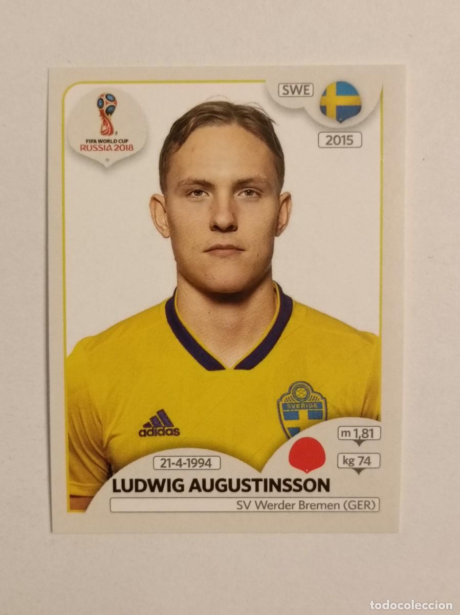 Cromos de f&uacute;tbol: #467 AUGUSTINSSON (SUECIA) MUNDIAL RUSIA 2018 PANINI VERSION ROSA