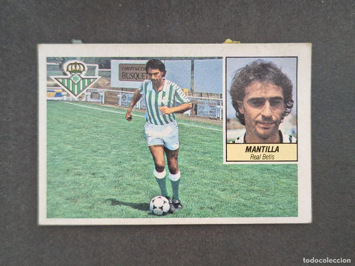 Cromos de f&uacute;tbol: L5 MANTILLA REAL BETIS BALOMPIE LIGA ESTE 1984 1985 84 85 DESPEGADO RECUPERADO