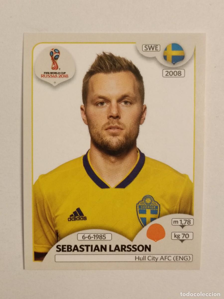 Football Stickers: #470 LARSSON (SUECIA) MUNDIAL RUSIA 2018 PANINI VERSION ROSA