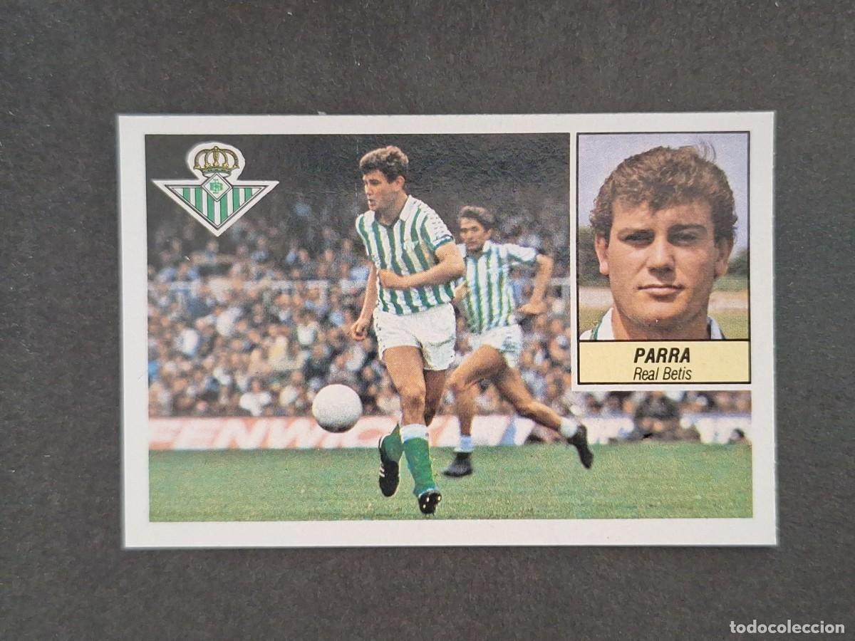 Cromos de f&uacute;tbol: L5 PARRA REAL BETIS BALOMPIE LIGA ESTE 1984 1985 84 85 DESPEGADO RECUPERADO