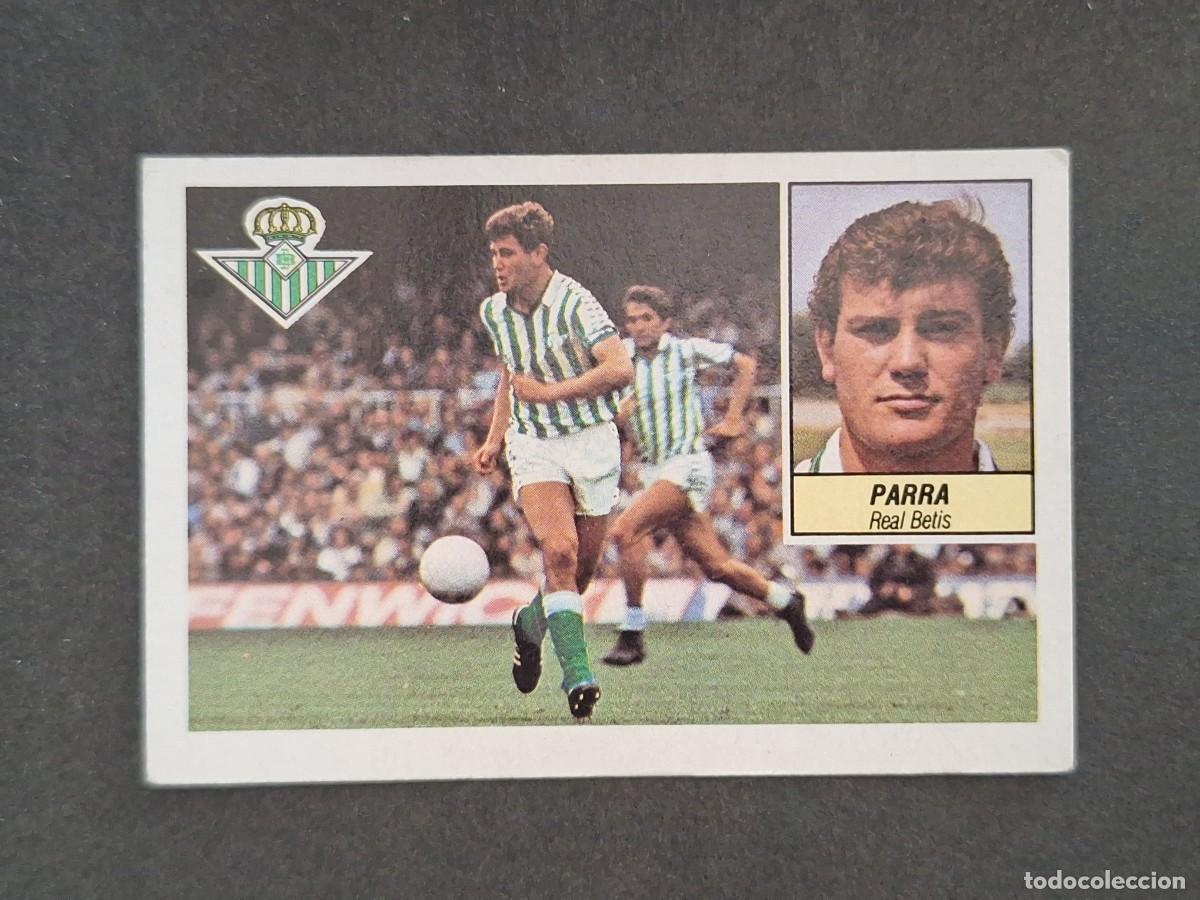 Cromos de f&uacute;tbol: L5 PARRA REAL BETIS BALOMPIE LIGA ESTE 1984 1985 84 85 DESPEGADO RECUPERADO