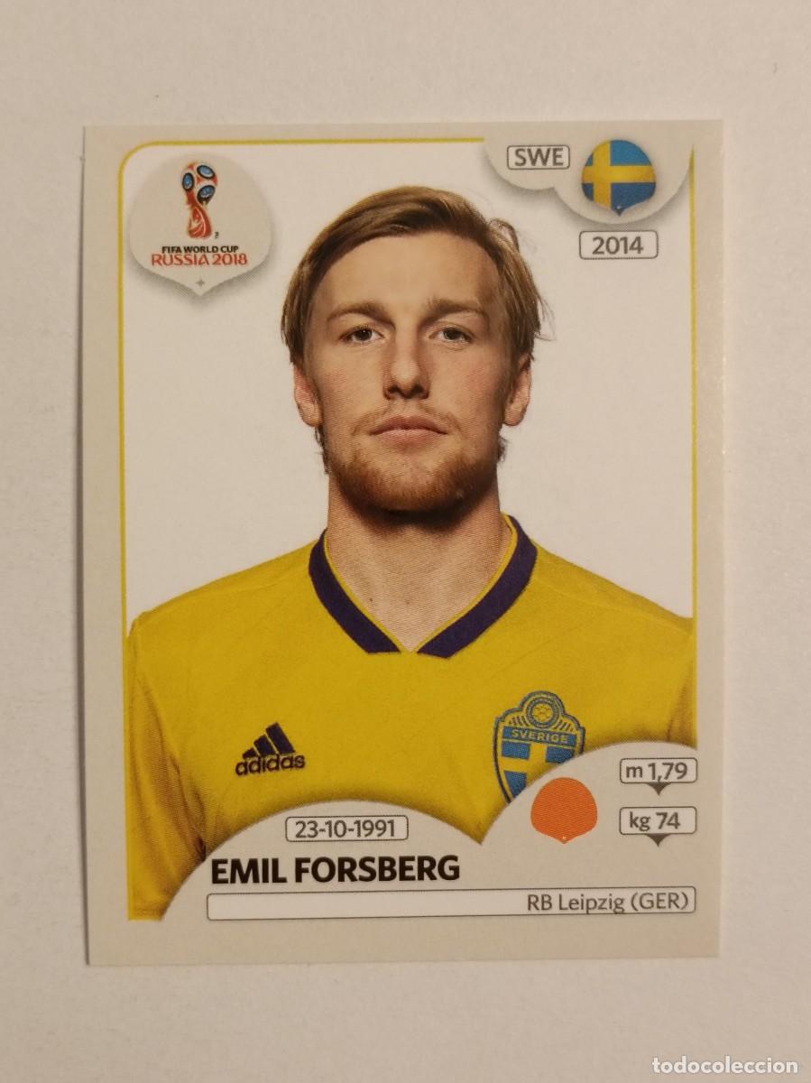 Cromos de f&uacute;tbol: #471 FORSBERG (SUECIA) MUNDIAL RUSIA 2018 PANINI VERSION ROSA