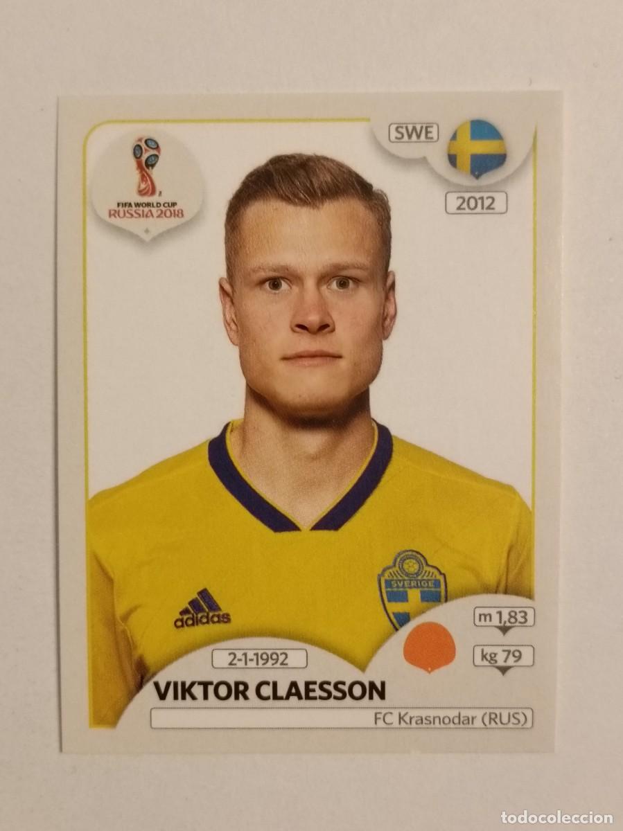Cromos de f&uacute;tbol: #473 CLAESSON (SUECIA) MUNDIAL RUSIA 2018 PANINI VERSION ROSA