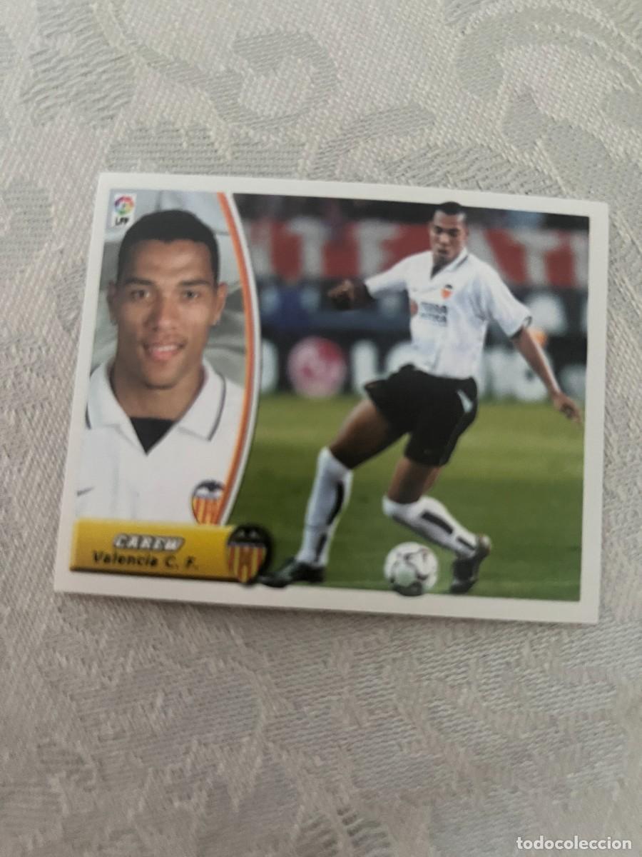 Cromos de f&uacute;tbol: CAREW BAJA VALENCIA SIN PEGAR LIGA ESTE 2003/04