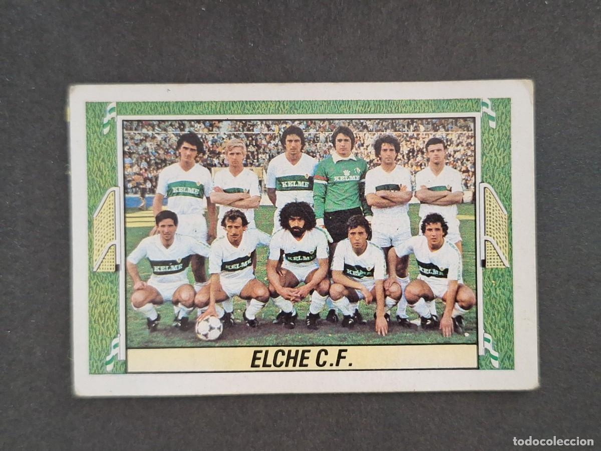 Cromos de f&uacute;tbol: L5 EQUIPO ELCHE C. F. LIGA ESTE 1984 1985 84 85 DESPEGADO RECUPERADO
