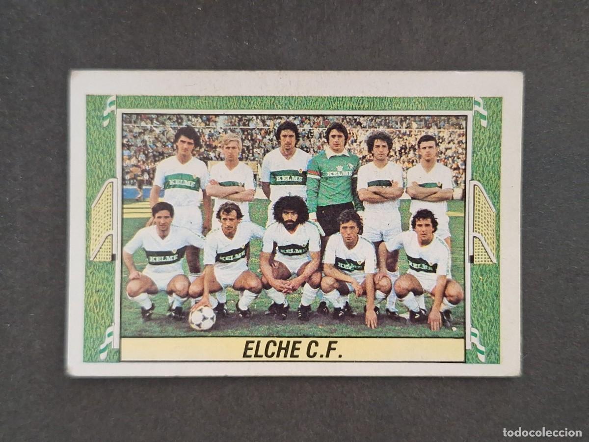 Cromos de f&uacute;tbol: L5 EQUIPO ELCHE C. F. LIGA ESTE 1984 1985 84 85 DESPEGADO RECUPERADO