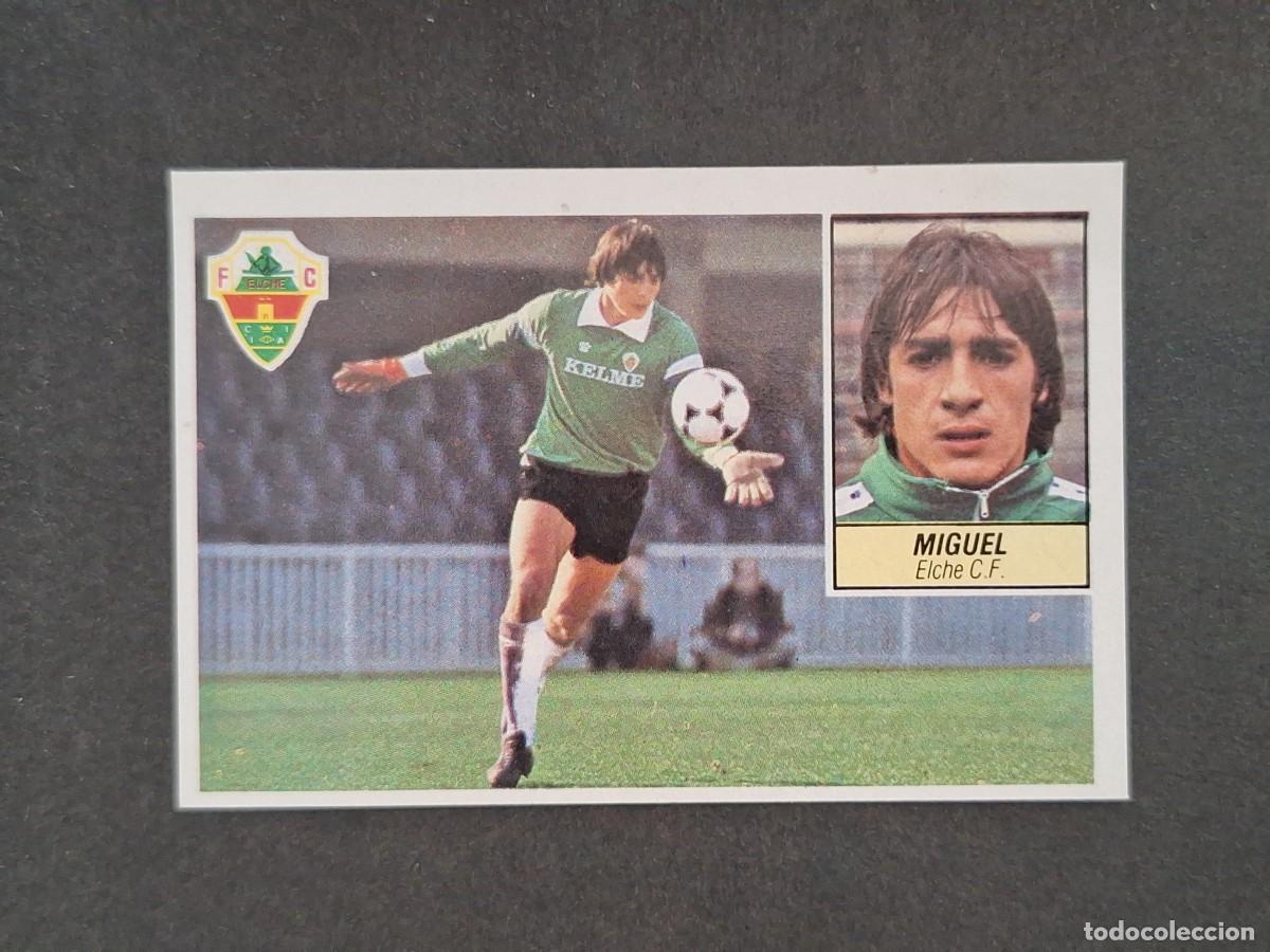 Cromos de f&uacute;tbol: L5 MIGUEL ELCHE C. F. LIGA ESTE 1984 1985 84 85 DESPEGADO RECUPERADO