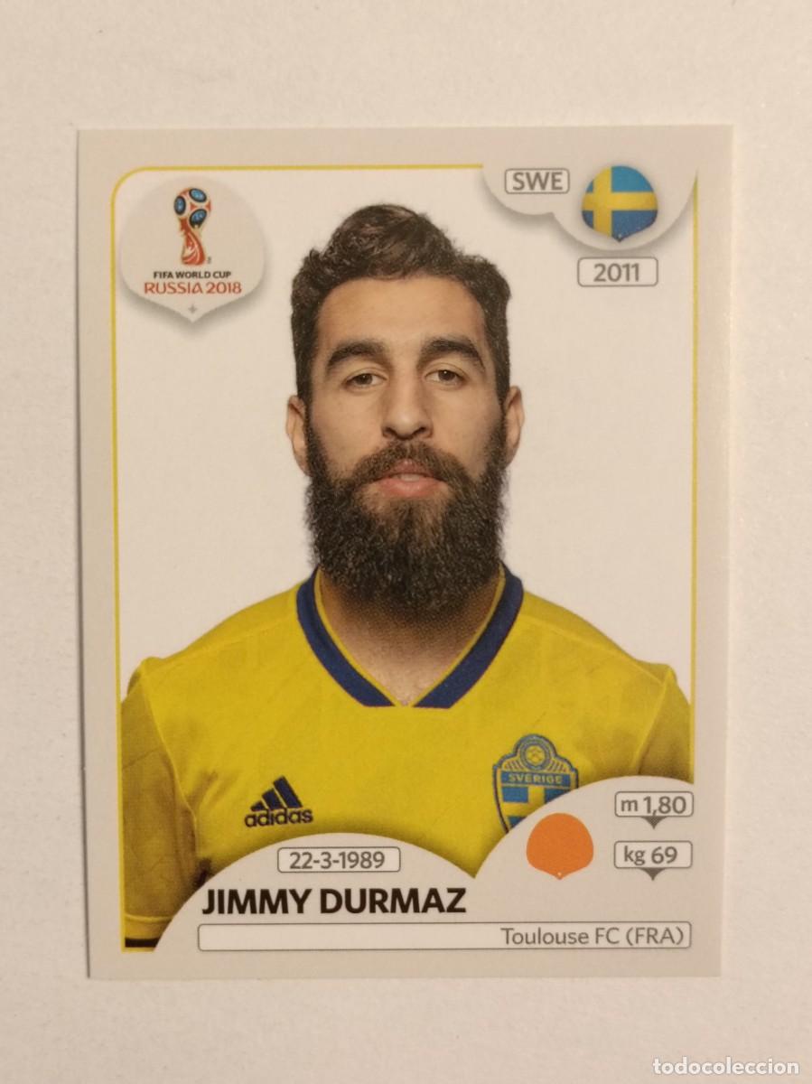 Cromos de f&uacute;tbol: #474 DURMAZ (SUECIA) MUNDIAL RUSIA 2018 PANINI VERSION ROSA