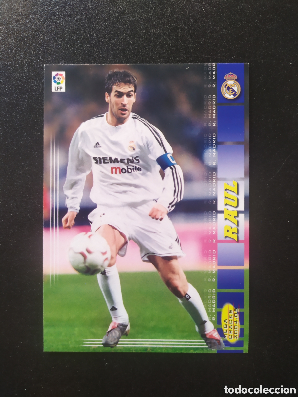 Football Stickers: Megacracks 2004 2005 04 05 panini Ra&uacute;l n&ordm; 178 Real Madrid