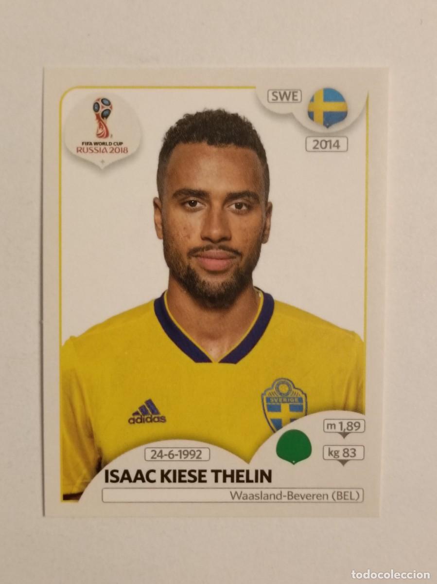 Cromos de f&uacute;tbol: #476 THELIN (SUECIA) MUNDIAL RUSIA 2018 PANINI VERSION ROSA