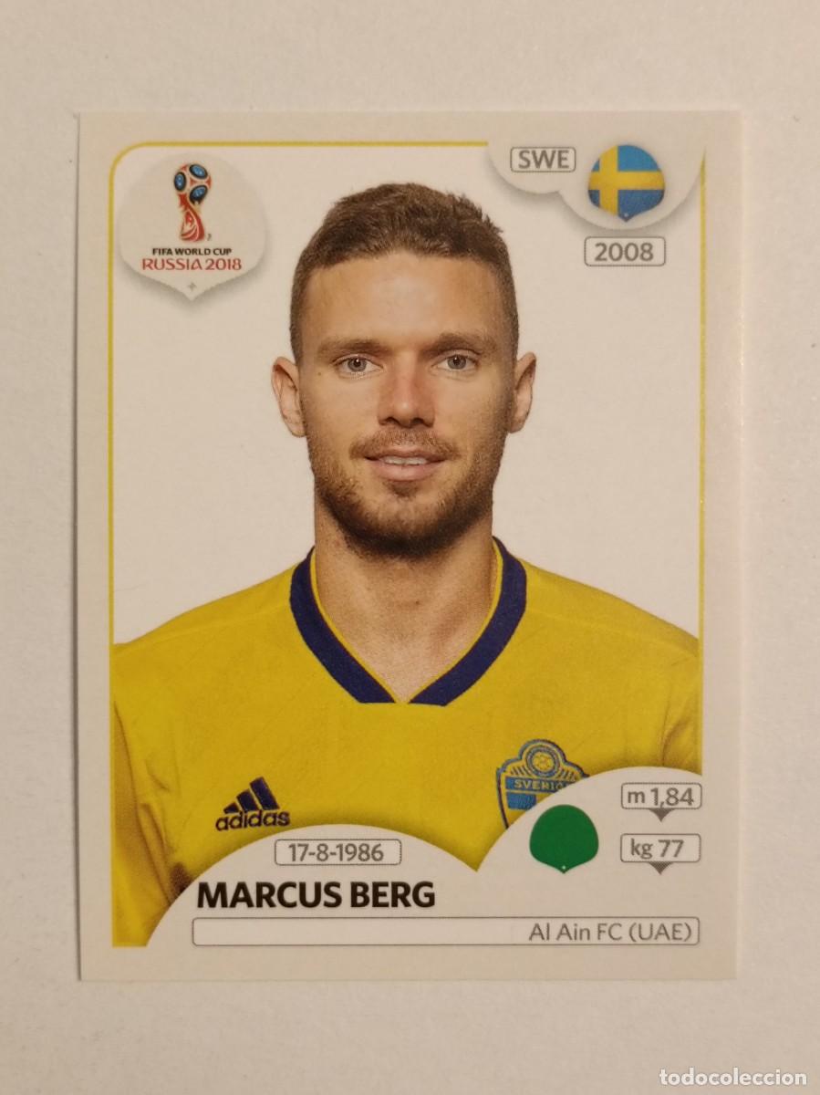 Cromos de f&uacute;tbol: #477 BERG (SUECIA) MUNDIAL RUSIA 2018 PANINI VERSION ROSA