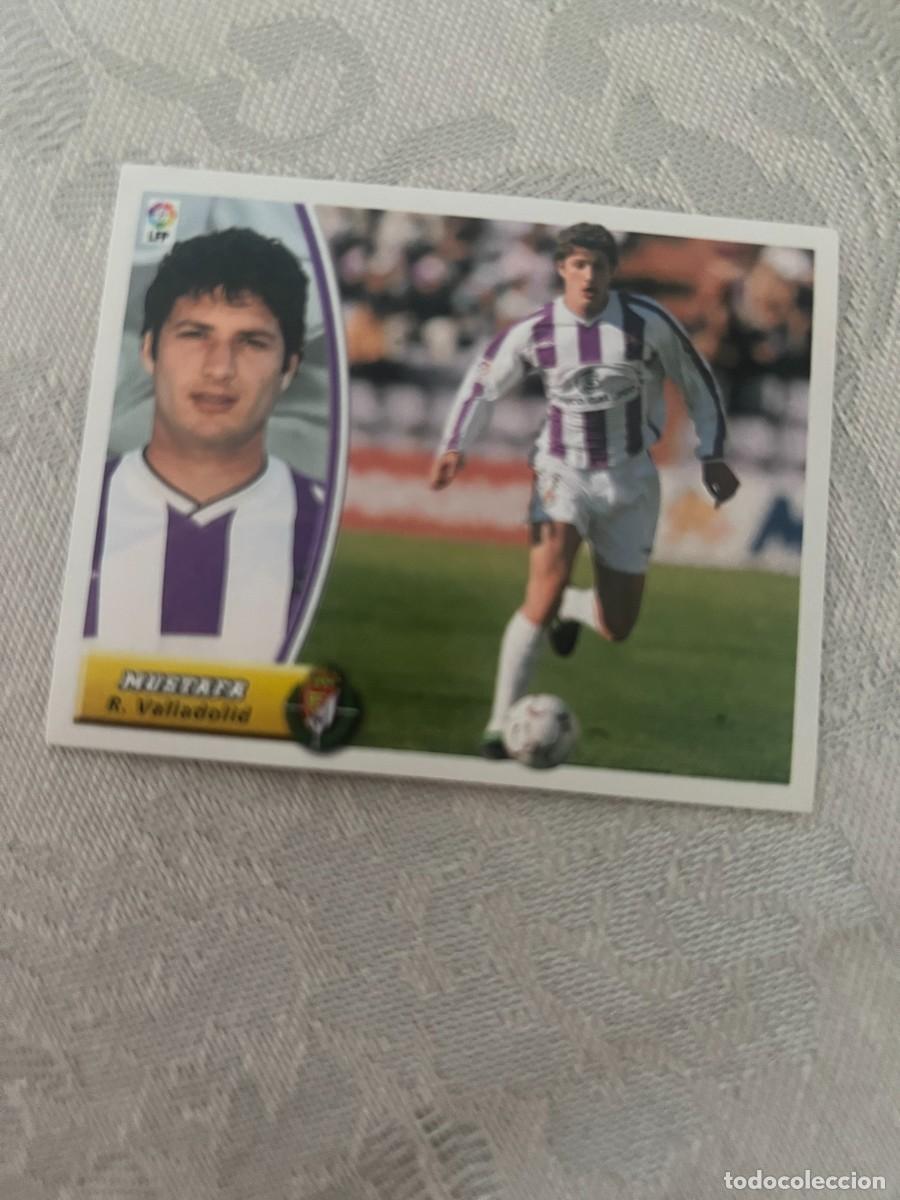 Cromos de f&uacute;tbol: MUSTAFA REAL VALLADOLID BAJA SIN PEGAR LIGA ESTE 2003/04