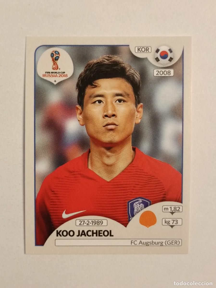 Cromos de f&uacute;tbol: #488 JACHEOL (COREA DEL SUR) MUNDIAL RUSIA 2018 PANINI VERSION ROSA