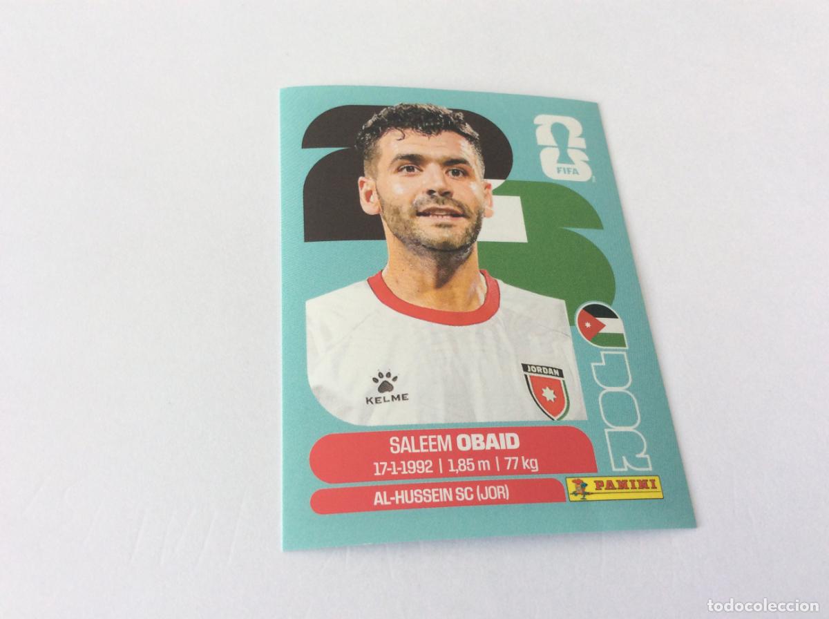 Cromos de f&uacute;tbol: JOR7 JOR 7 Saleem Obaid Jordania Sticker Cromo FIFA World Cup 2026 26 Panini Mundial