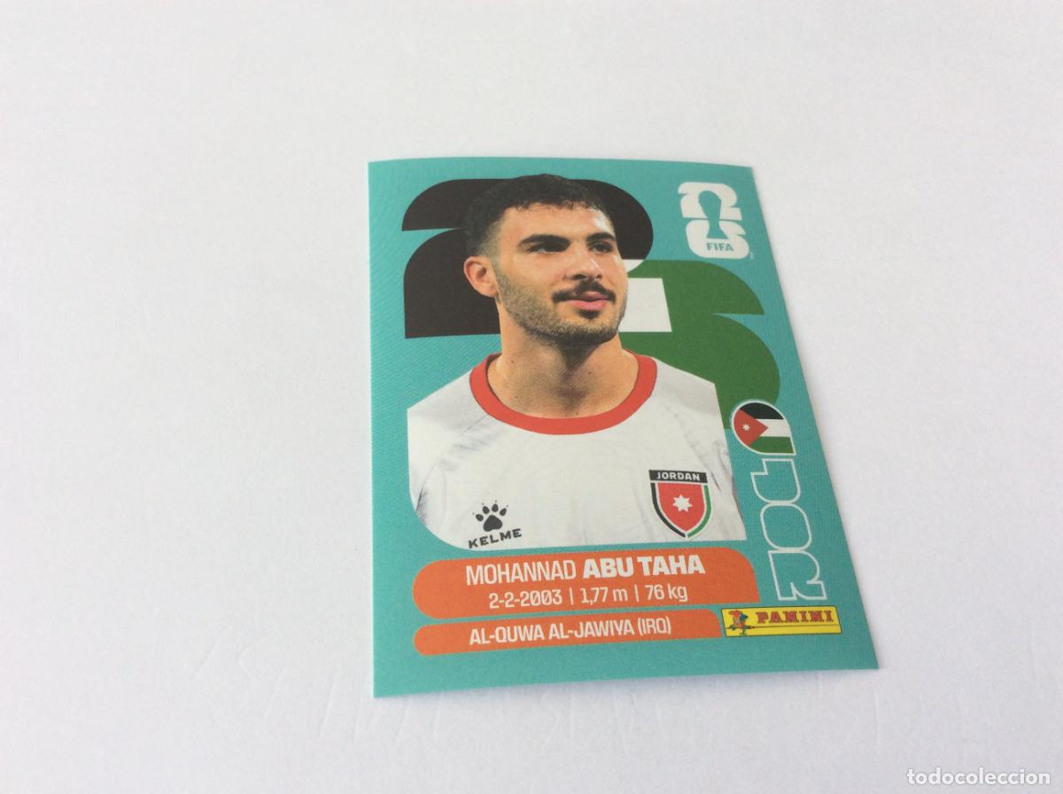 Cromos de f&uacute;tbol: JOR12 JOR 12 Mohannad Abu Taha Jordania Sticker Cromo FIFA World Cup 2026 26 Panini Mundial