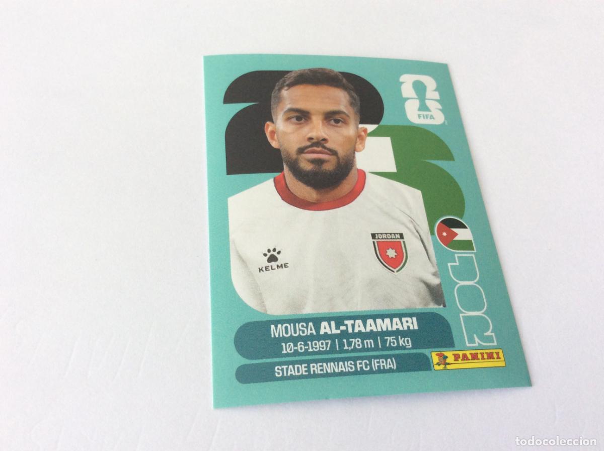 Cromos de f&uacute;tbol: JOR15 JOR 15 Musa Al-Taamari Jordania Sticker Cromo FIFA World Cup 2026 26 Panini Mundial