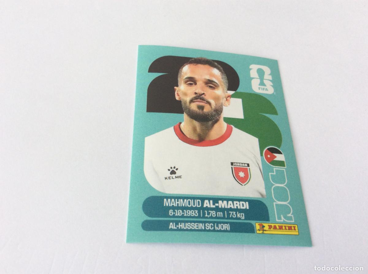 Cromos de f&uacute;tbol: JOR17 JOR 17 Mahmoud Al-Mardi Jordania Sticker Cromo FIFA World Cup 2026 26 Panini Mundial