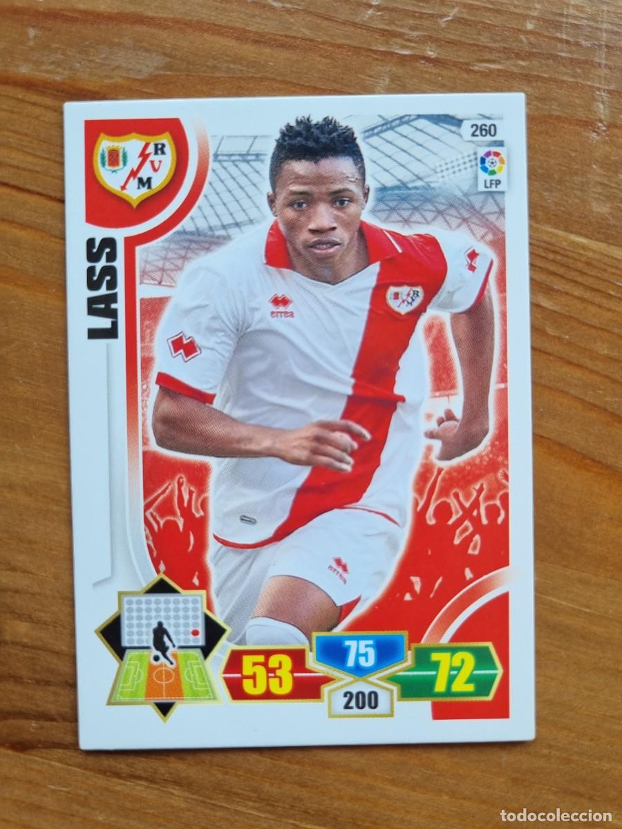 Cromos de f&uacute;tbol: 260 LASS (Rayo Vallecano). Liga 2013 2014 13 14 Adrenalyn XL
