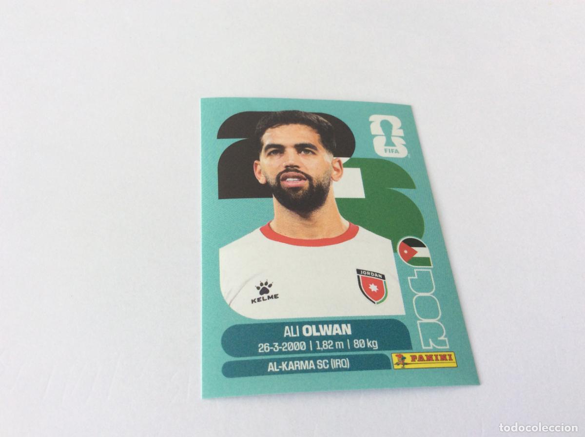 Cromos de f&uacute;tbol: JOR18 JOR 18 Ali Olwan Jordania Sticker Cromo FIFA World Cup 2026 26 Panini Mundial