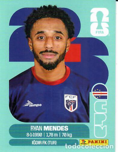 Cromos de f&uacute;tbol: CROMO PANINI MUNDIAL WORLD CUP 2026 - CPV17 CPV 17 - MENDES - CABO VERDE
