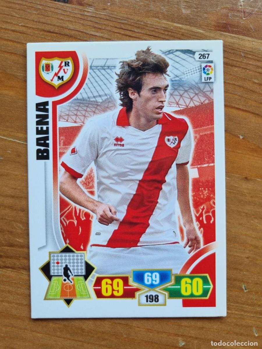 Cromos de f&uacute;tbol: 267 BAENA (Rayo Vallecano). Liga 2013 2014 13 14 Adrenalyn XL