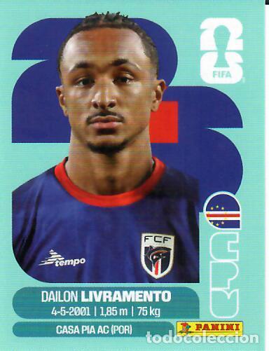 Cromos de f&uacute;tbol: CROMO PANINI MUNDIAL WORLD CUP 2026 - CPV18 CPV 18 - LIVRAMENTO - CABO VERDE