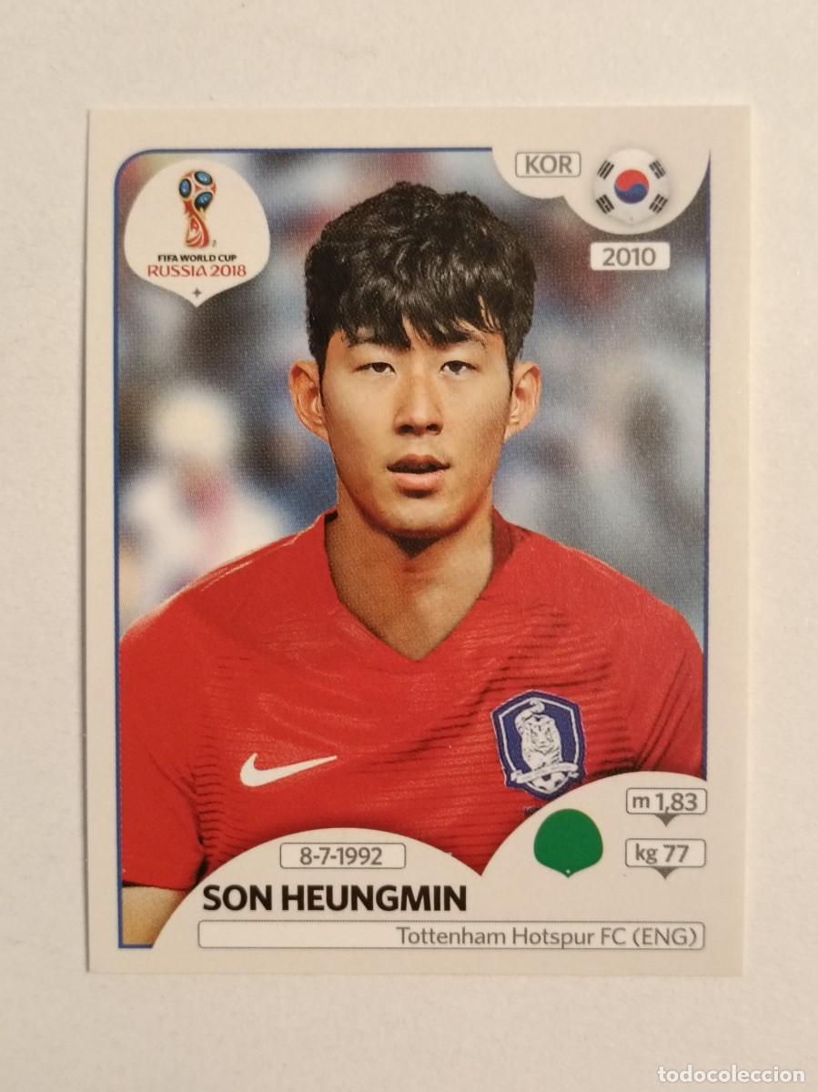 Cromos de f&uacute;tbol: #496 HEUNGMIN (COREA DEL SUR) MUNDIAL RUSIA 2018 PANINI VERSION ROSA