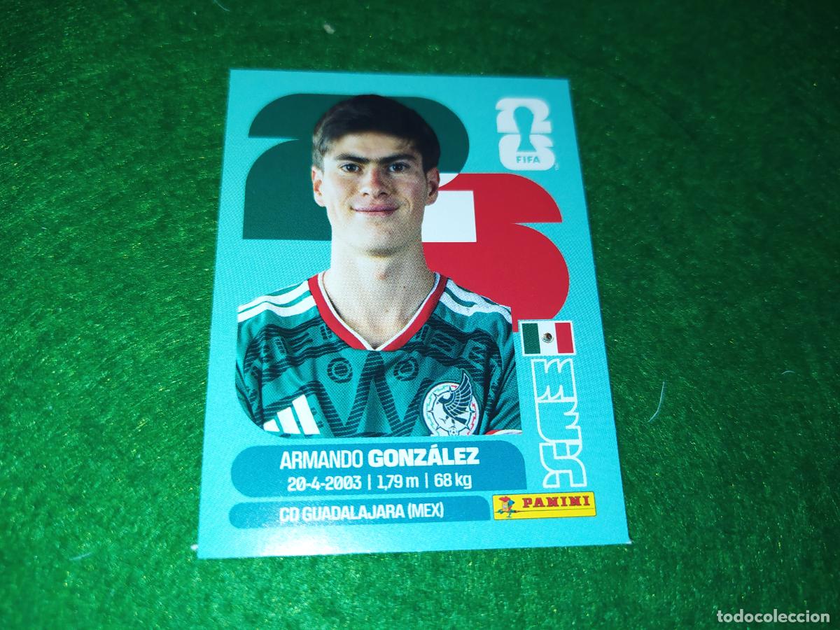 Cromos de f&uacute;tbol: COLLECTION WORLD CUP MUNDIAL 2026 - UPDATE SET - ACTUALIZAION - MEXICO GONZALEZ