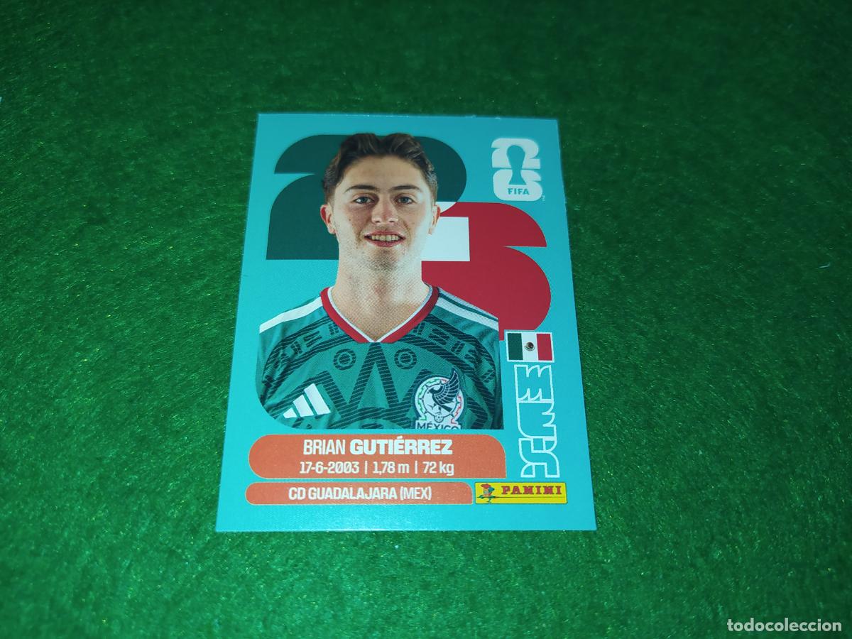 Cromos de f&uacute;tbol: COLLECTION WORLD CUP MUNDIAL 2026 - UPDATE SET - ACTUALIZAION - MEXICO GUTIERREZ
