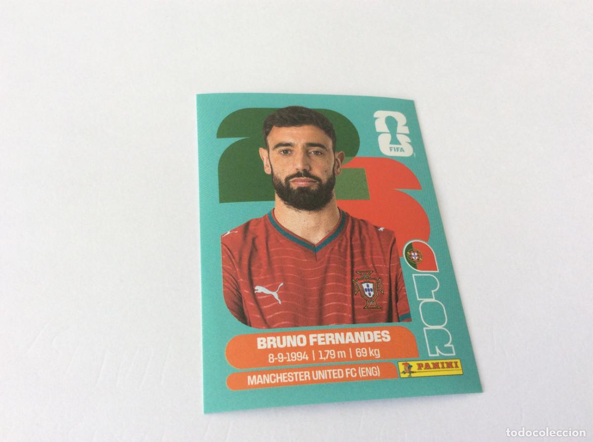 Cromos de f&uacute;tbol: POR10 POR 10 Bruno Fernandes Portugal Sticker Cromo FIFA World Cup 2026 26 Panini Mundial