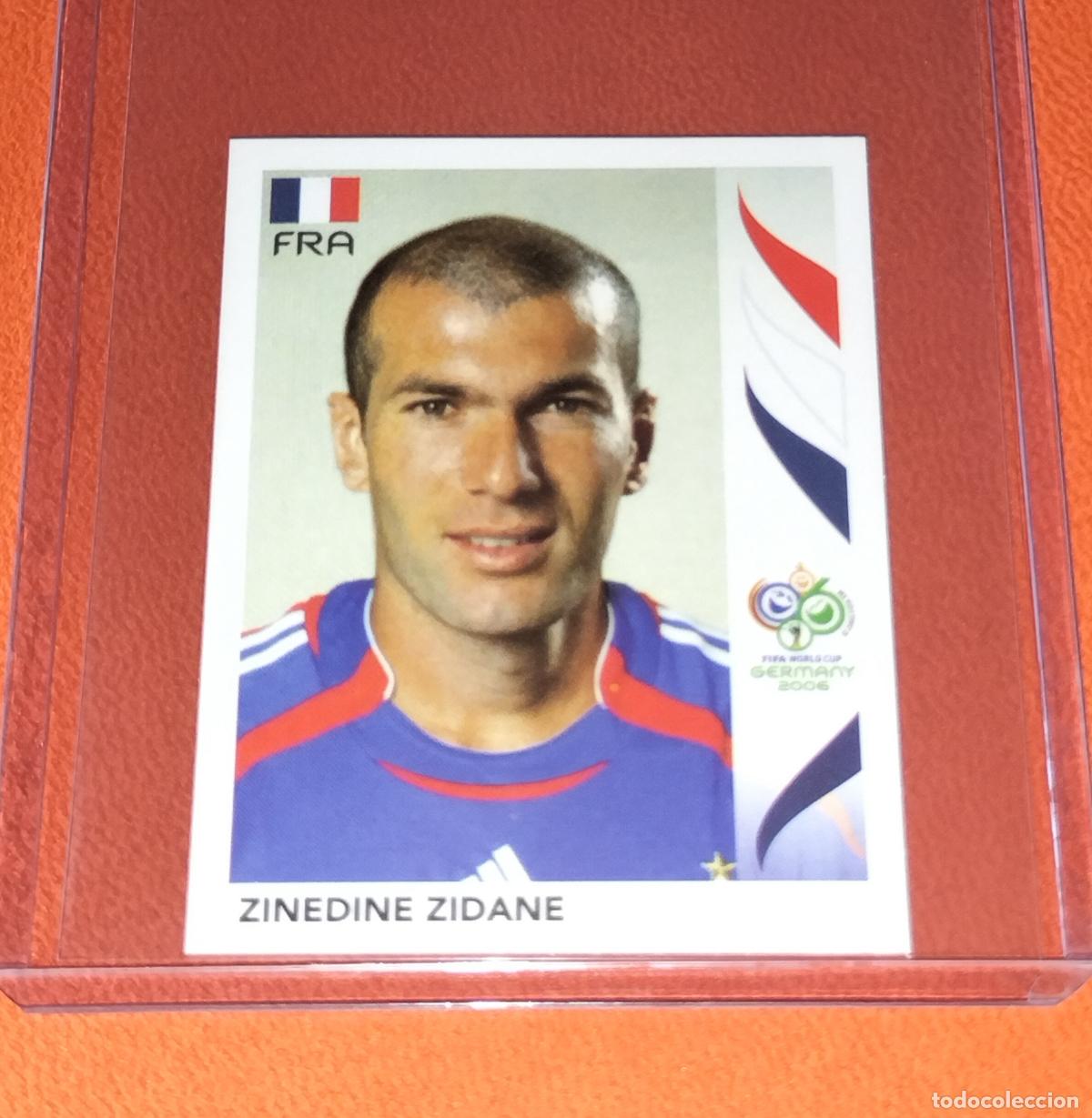 Cromos de f&uacute;tbol: 467 ZINEDINE ZIDANE FRANCIA STICKER FIFA WORLD CUP GERMANY 2006 ALEMANIA PANINI