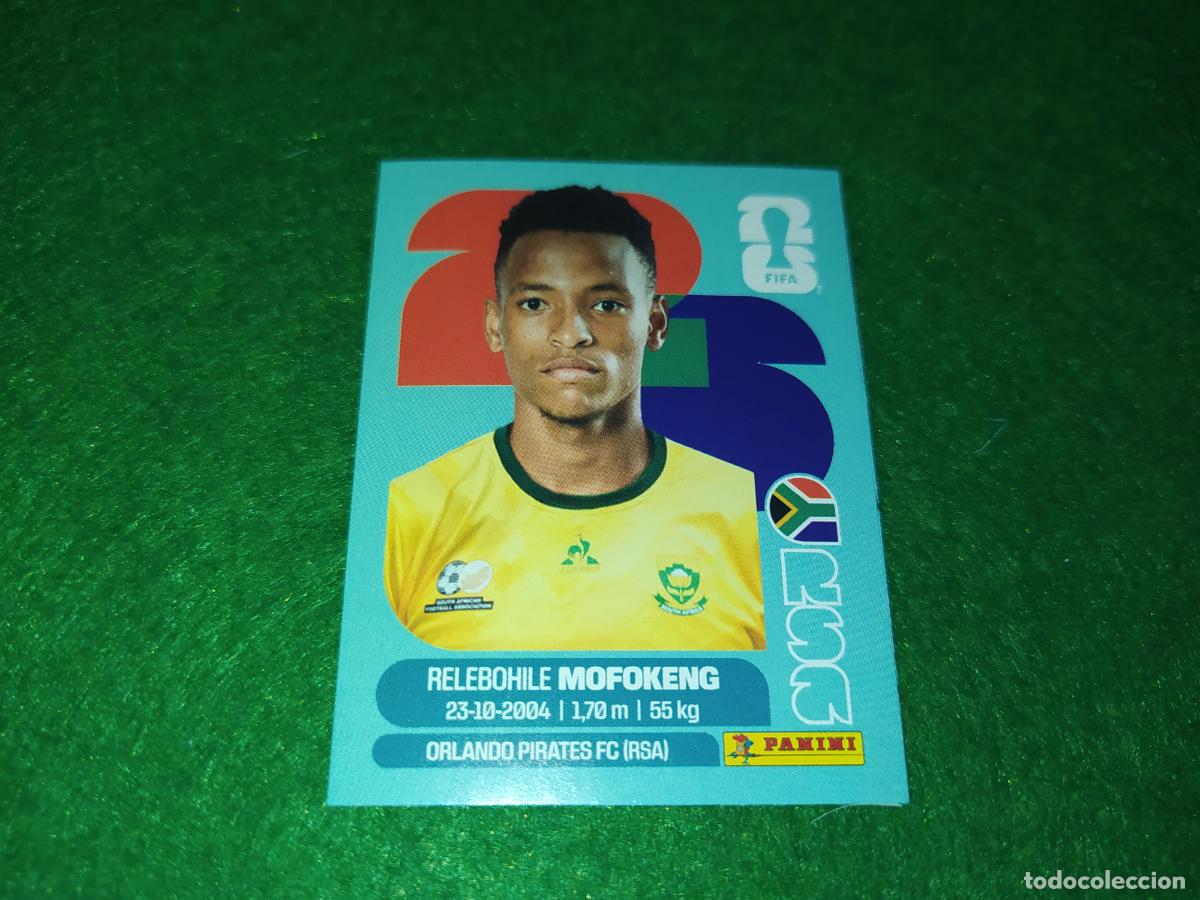 Cromos de f&uacute;tbol: COLLECTION WORLD CUP MUNDIAL 2026 - UPDATE SET - ACTUALIZAION - SUDAFRICA MOFOKENG
