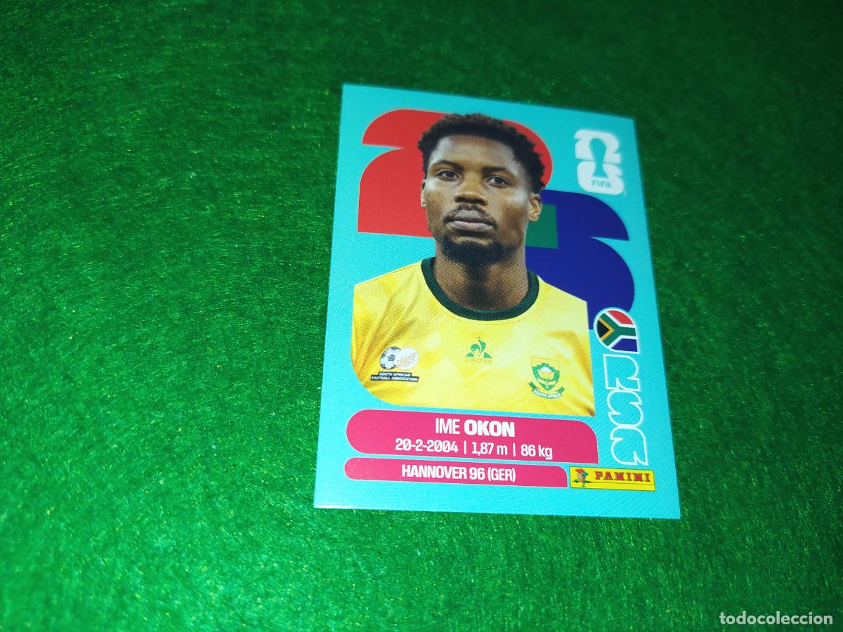 Cromos de f&uacute;tbol: COLLECTION WORLD CUP MUNDIAL 2026 - UPDATE SET - ACTUALIZAION - SUDAFRICA OKON