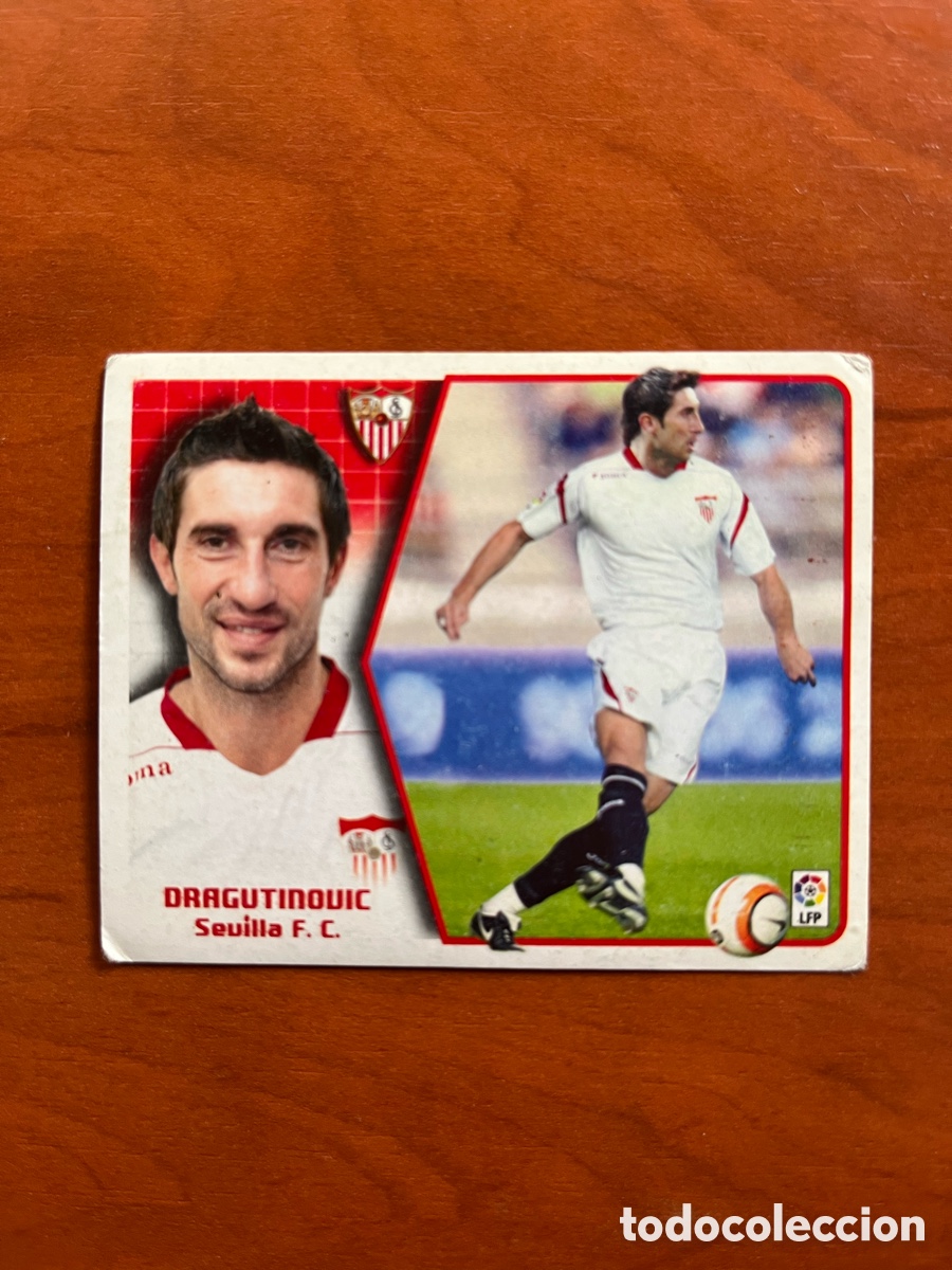 Cromos de f&uacute;tbol: DRAGUTINOVIC SEVILLA COLOCA LIGA ESTE 2005 2006 05 06
