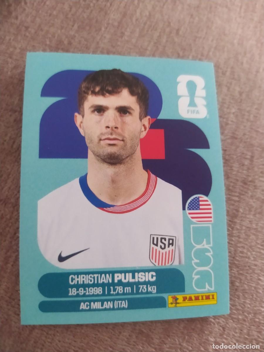 Fu&szlig;ball-Sticker: USA 16 Christian PULISIC Estados Unidos Mundial 2026 Panini