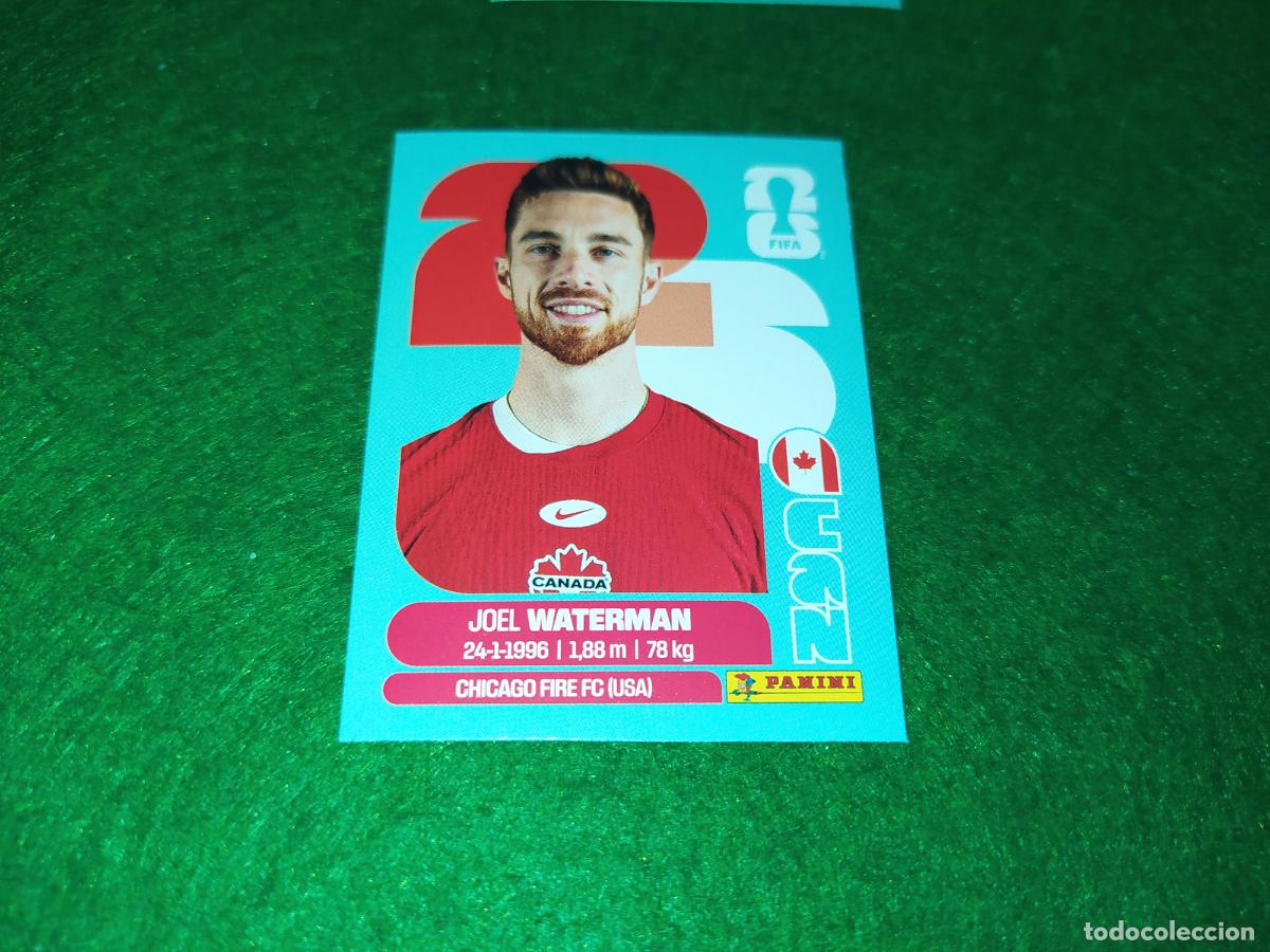 Cartes &agrave; collectionner de Football: COLLECTION WORLD CUP MUNDIAL 2026 - UPDATE SET - ACTUALIZAION - CANADA WATERMAN