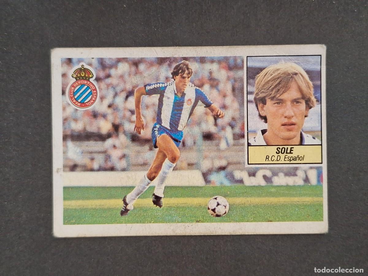 Cartes &agrave; collectionner de Football: L5 SOLE R. C. D. ESPA&Ntilde;OL LIGA ESTE 1984 1985 84 85 DESPEGADO RECUPERADO