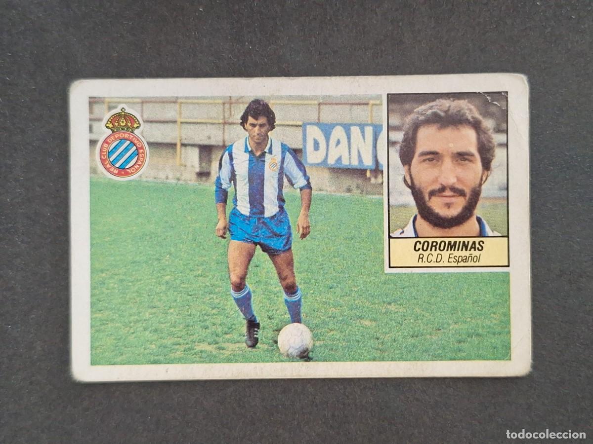 Cartes &agrave; collectionner de Football: L5 COROMINAS R. C. D. ESPA&Ntilde;OL LIGA ESTE 1984 1985 84 85 DESPEGADO RECUPERADO